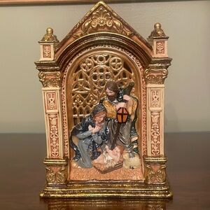 Christopher Radko Nativity Lighted Figurine